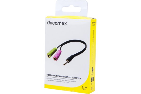 DACOMEX Rallonge audio stéréo jack 3.5 mm - 3 m - Achat/Vente DACOMEX 199001